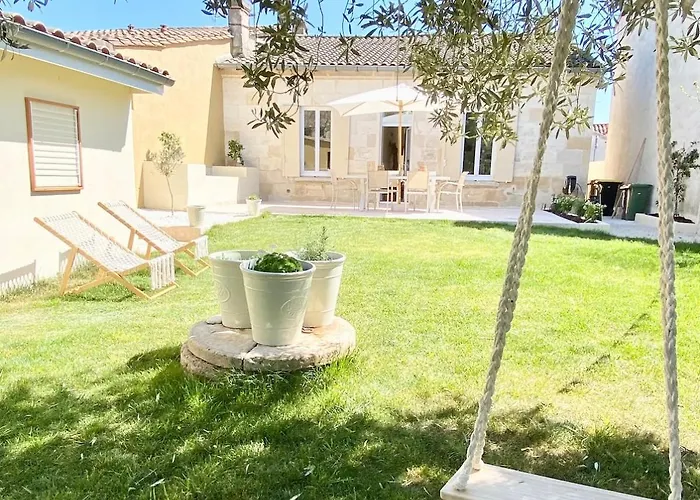 Дом отдыха La Petite Louise - Echoppe Renovee 85m2 -libourne & Saint Emilion *